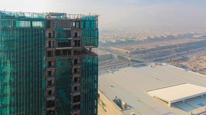 نمایی از برج اداری at iran shopping complex, iran shopping mall